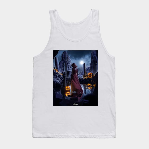 The Lost Maiden Tank Top by ArijitWorks